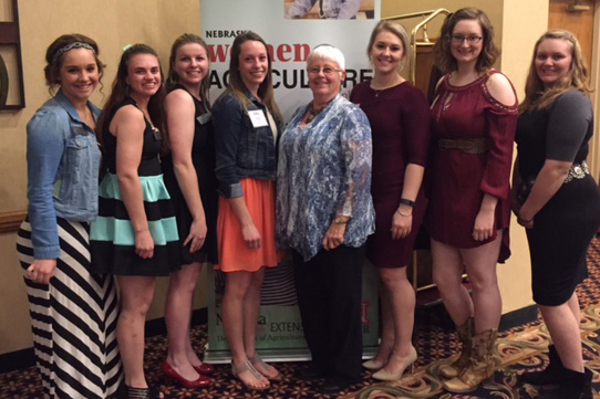 Photo of the Nebraska Women in Agriculture participants