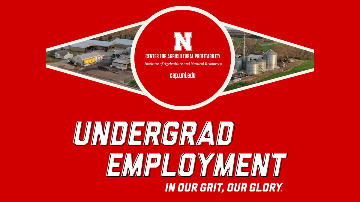 Undergraduate Employment and Internships with the Center for Ag