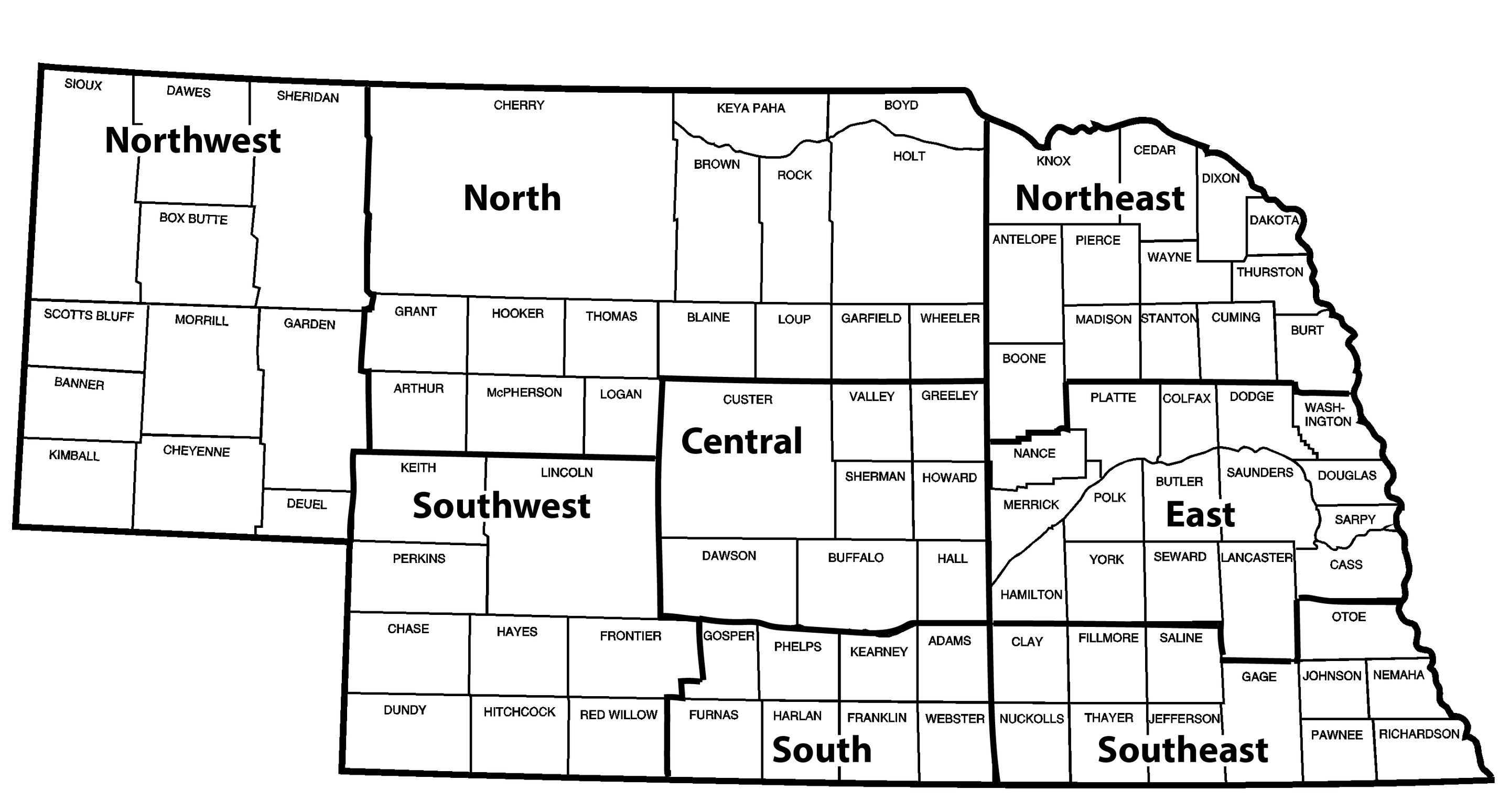 2025 Nebraska Farmland Values and Cash Rental Rates | Department of ...