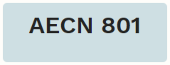 AECN 801