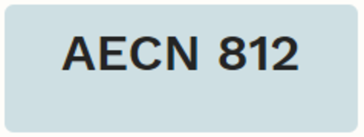 AECN 812