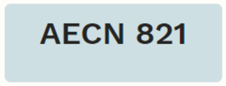 AECN 821