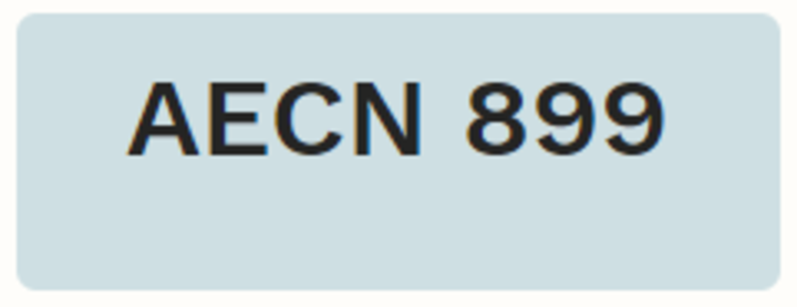 AECN 899